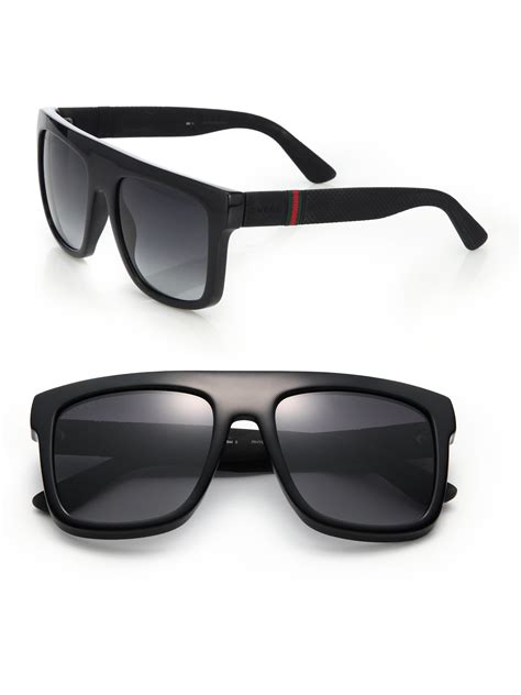 gucci black sunglasses 2018|Gucci black sunglasses for men.